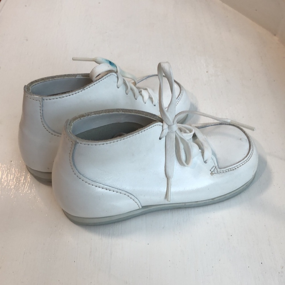 Jumping Jacks Baby Boot Shoes Cuddler Vintage White - Picture 3 of 6